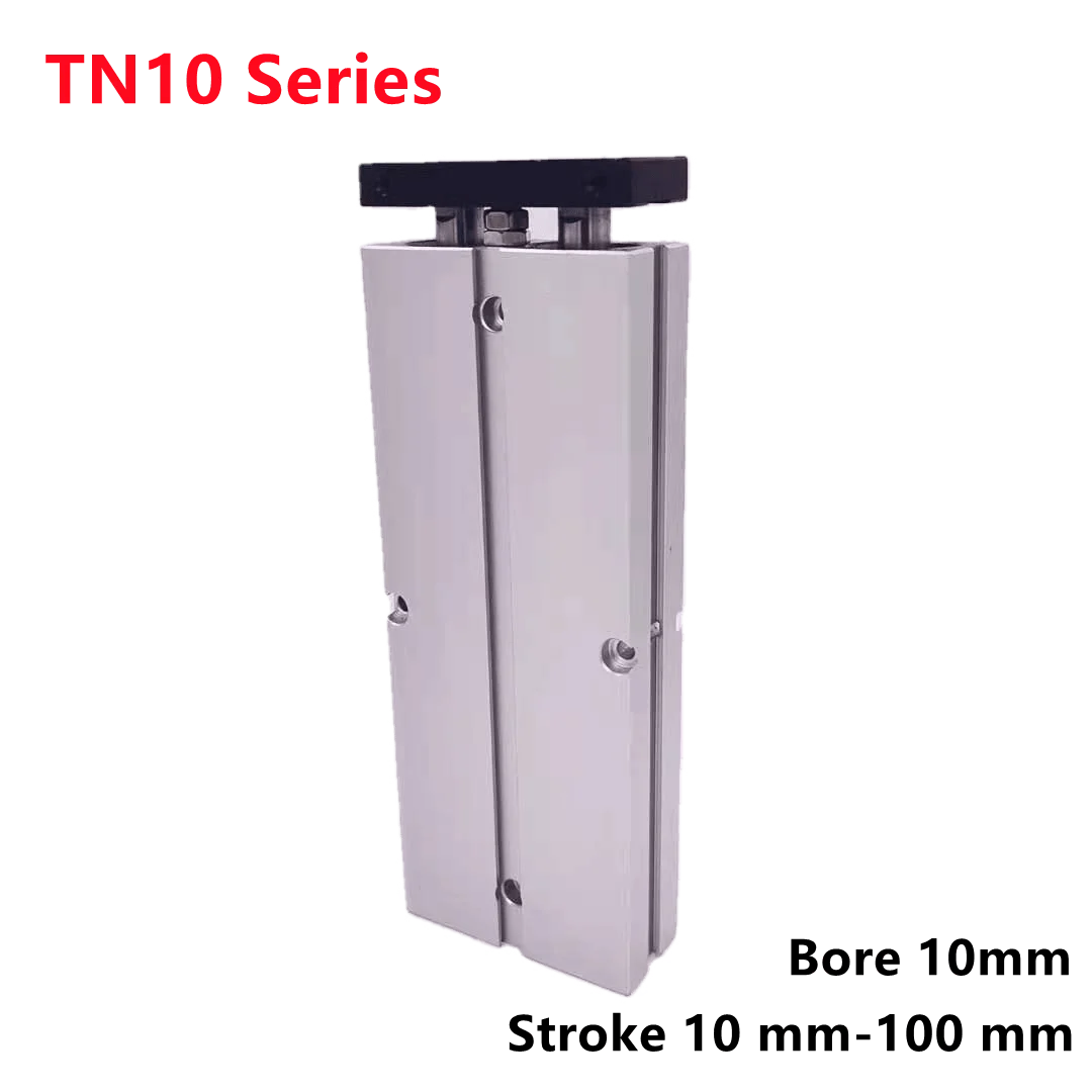 

Double shaft double rod cylinder TN series 10 hole to 10 mm 20 mm 30 mm 40 mm 50 mm 60 mm 70 mm 80mm stroke small large thrust