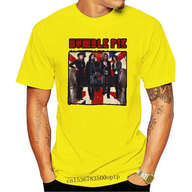 

Men Tee Shirt Tops Short Sleeve Cotton Fitness T-shirts Humble Pie