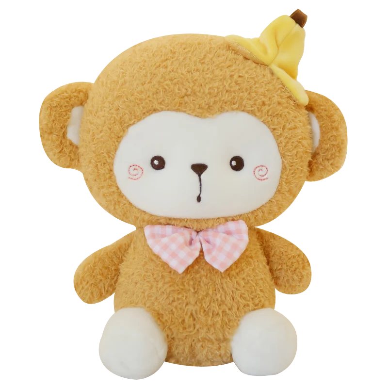 23/35cm Plush Rabbit Sheep Toy Cute Stuffed Animal Monkey Doll Soft Fruit Appease Gifts For Kids Birthday Present | Игрушки и хобби