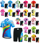 Детская камуфляжная велосипедная майка KEYIYUAN, Джерси с коротким рукавом для горного велосипеда, детская велосипедная одежда, лето