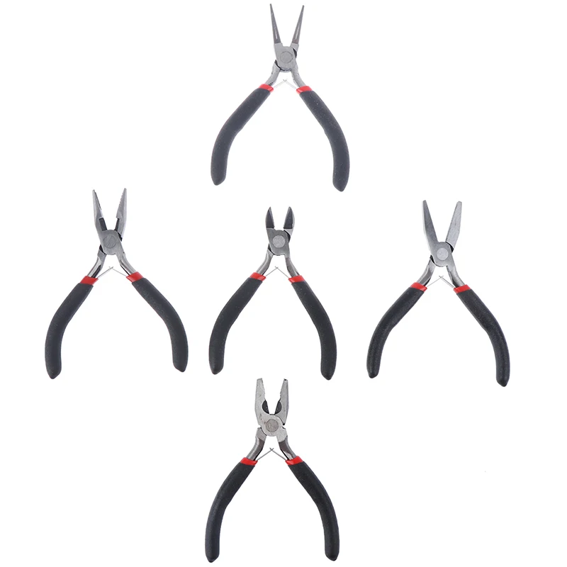 

12.5cm Stainless Steel Durable Nippers Needle Round Nose Pliers Tool Kit For Jewelry Making Tool DIY Hand Tool