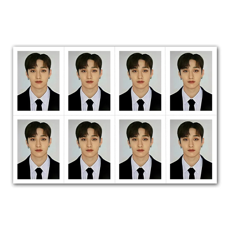 Kpop Group Stray Kids with the Same CLIO Joint ID PHOTO One-inch Photo SKZ Passport Fan Gift Collection | Канцтовары для офиса и