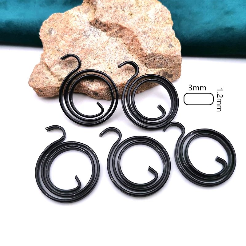 

FINEWE 5pcs Flat Torsion Spring Door Handle Replacement Spring Door Knob Handle Lever Latch Internal Coil Repair Lock