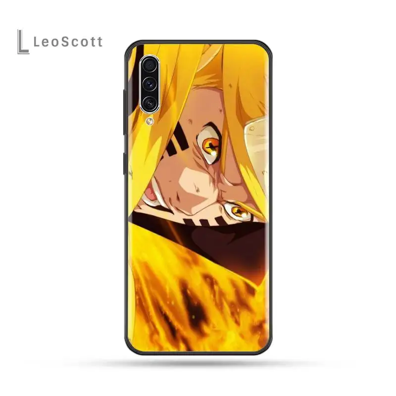 Роскошный чехол для телефона Наруто Саске японского аниме сделай сам Samsung A20 A30 30s