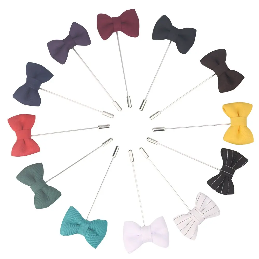 Булавка с цветком на лацкан для женщин и мужчин мини бант булавка свадебное