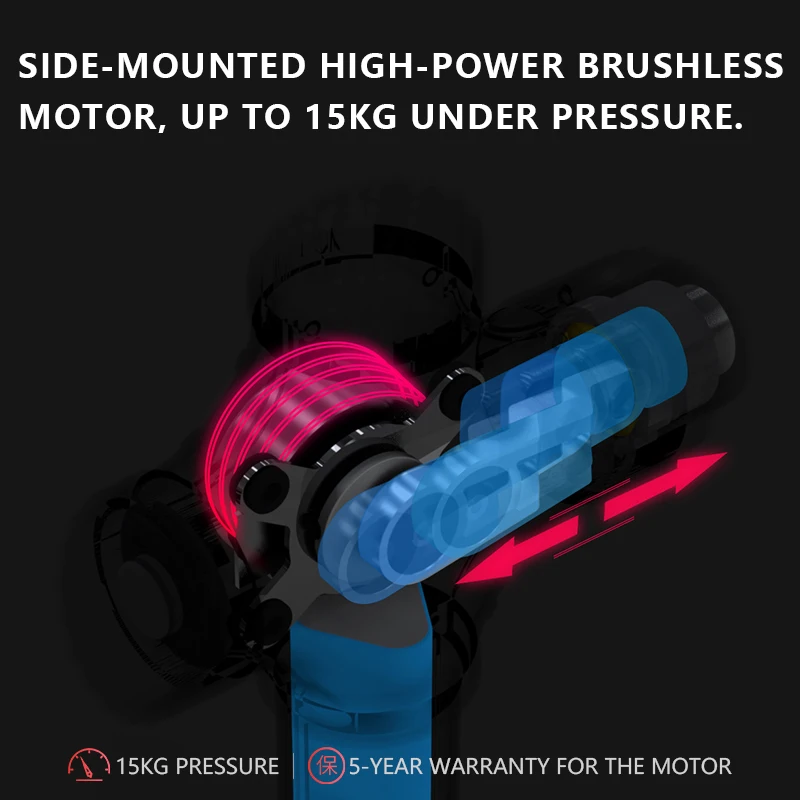 Высокомощный пистолет для расслабления мышц 12 кг нагрузки умный чип супер