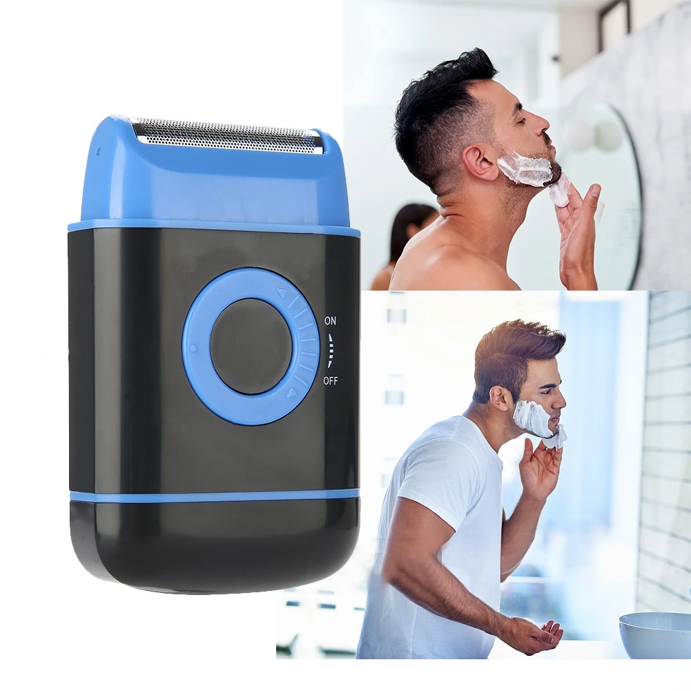 Мужская Беспроводная электрическая бритва Ультратонкий Выдвижной триммер для