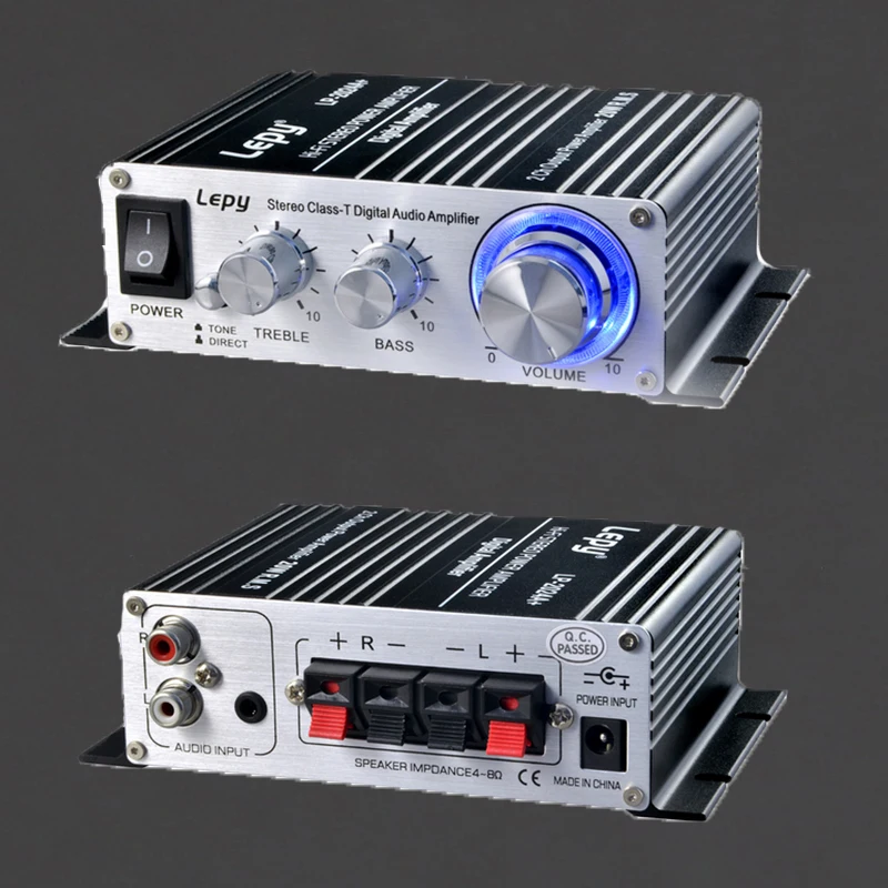 Цифровой автомобильный усилитель KYYSLB 12 В 20 Вт * 2|Усилители мощности| |