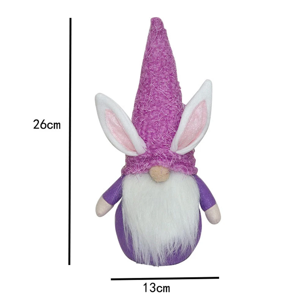 

Easter Bunny Faceless Doll Home Table Party Plush Gnome Dwarf Decoration Easter Bunny Carrot Dwarf Doll Elf Doll Ornament