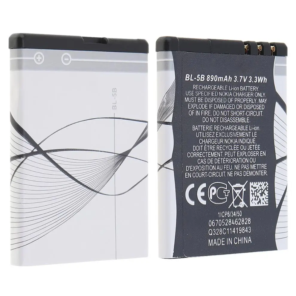 Сменный аккумулятор для телефона встроенная литий ионная батарея Nokia 3220/3230 3 7 В 890