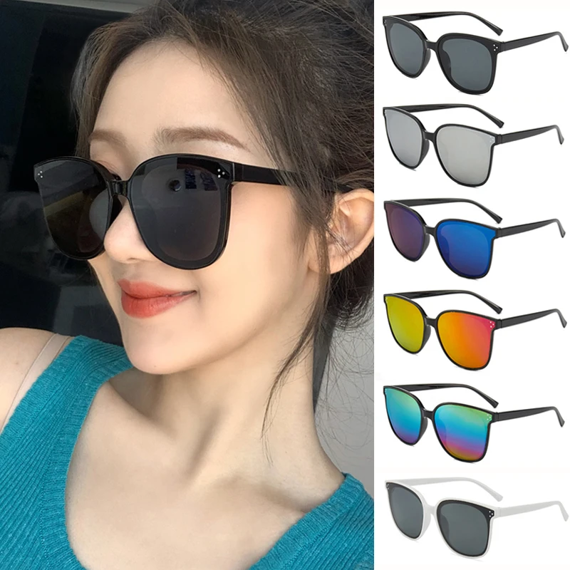 2021 модные круглые солнцезащитные очки «кошачий глаз», винтажные голубые и розовые солнцезащитные очки, женские и мужские брендовые дизайне...