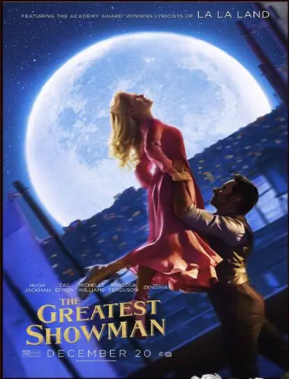 The Greatest Showman Zac Efron Hugh Jackman шелковая фотокартина 24x36 дюймов 04 | Дом и сад