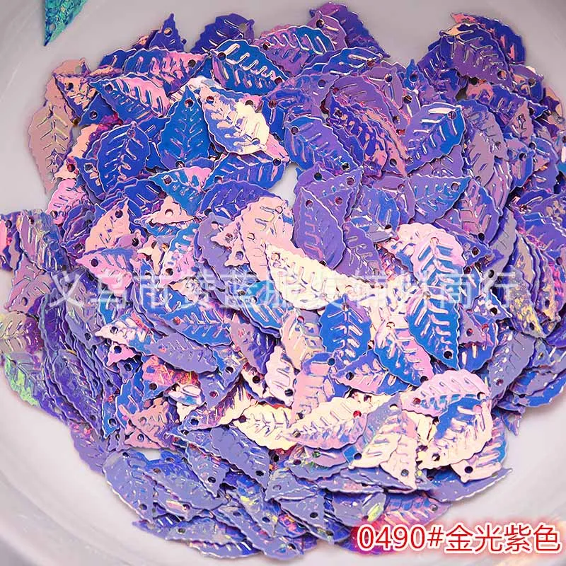 9 × 16mm leaf sequins DIY handmade gold pearl beads clothing accessories material wedding Christmas party decoration | Дом и сад