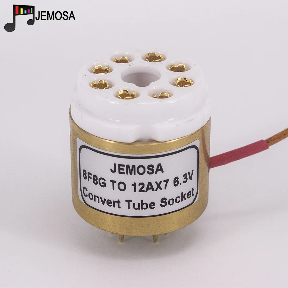 1 шт. 6F8G 6C8G до 12AX7 12AU7 12AT7 ECC81 ECC82 ECC83 7025 CV4003 6 3 V DIY фотоусилитель конвертирует адаптер