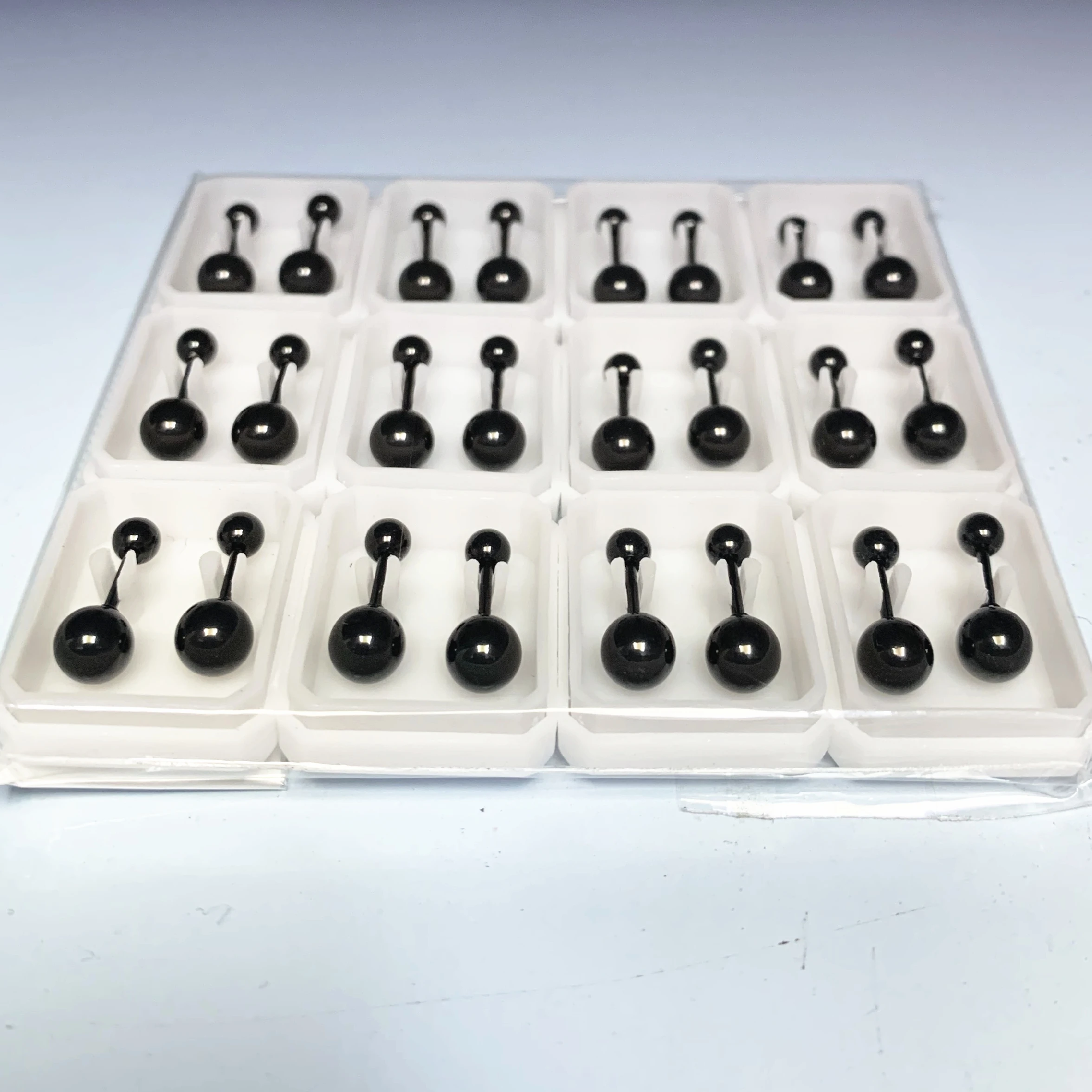 Классические серьги ASON STEEL ювелирные изделия в стиле хип хоп черные из