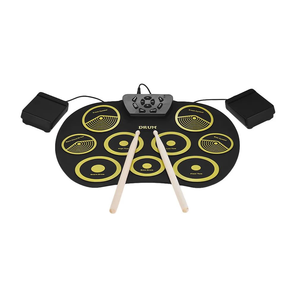

Электрический барабан для тренировок набор для взрослых электронный барабанный набор ударный Профессиональный Аккумулятор музыкальный и...