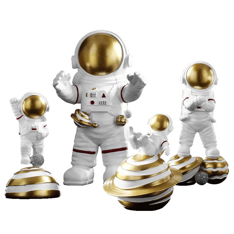 

Creative Nordic astronauts astronauts small ornaments resin living room TV cabinet porch desktop soft decorations gifts