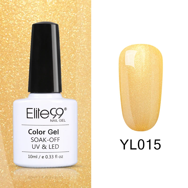 YL015 Elite99 Гель-лак для ногтей замачиваемый УФ-гель серого цвета гель лак Vernis Полупостоянный лак для нейл-арта гель-лаки - Цвет: YL015