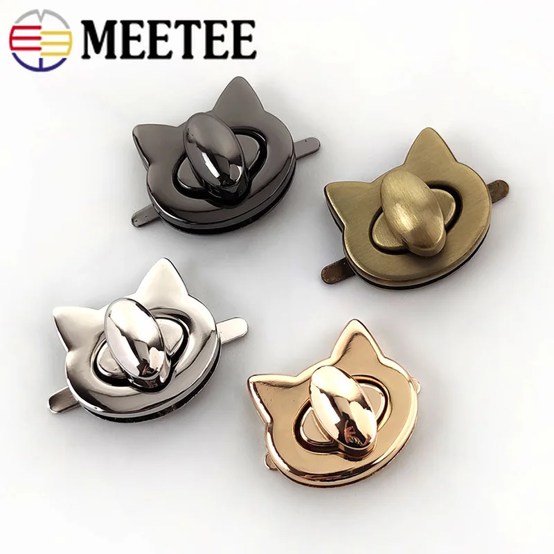 2/5/10 шт 25X28mm Meetee Сумки из натуральной кожи сумка замки пряжки с поворотной