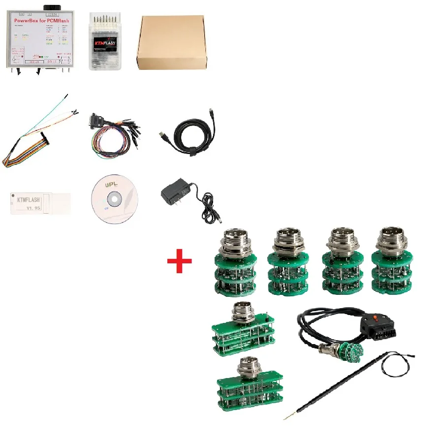 KTMFLASH ECU Power Upgrade Tool ECU KTMFLASH ECU Programmer KTM Flash Support 271 MSV80 MSV90 KTM JTAG - Цвет: WITH KTM ADAPTERS