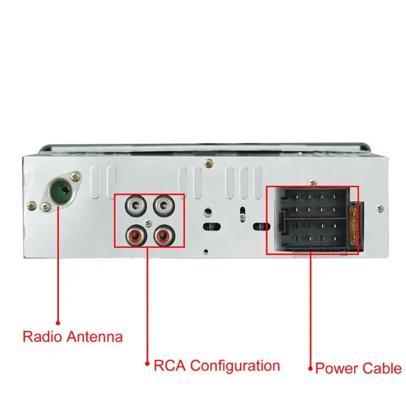RM-JQ1781C 1Din универсальный автомобильный fm-радио In-Dash стерео аудио USB Bluetooth Hands-free головное устройство MP3 музыкальный плеер новое поступление