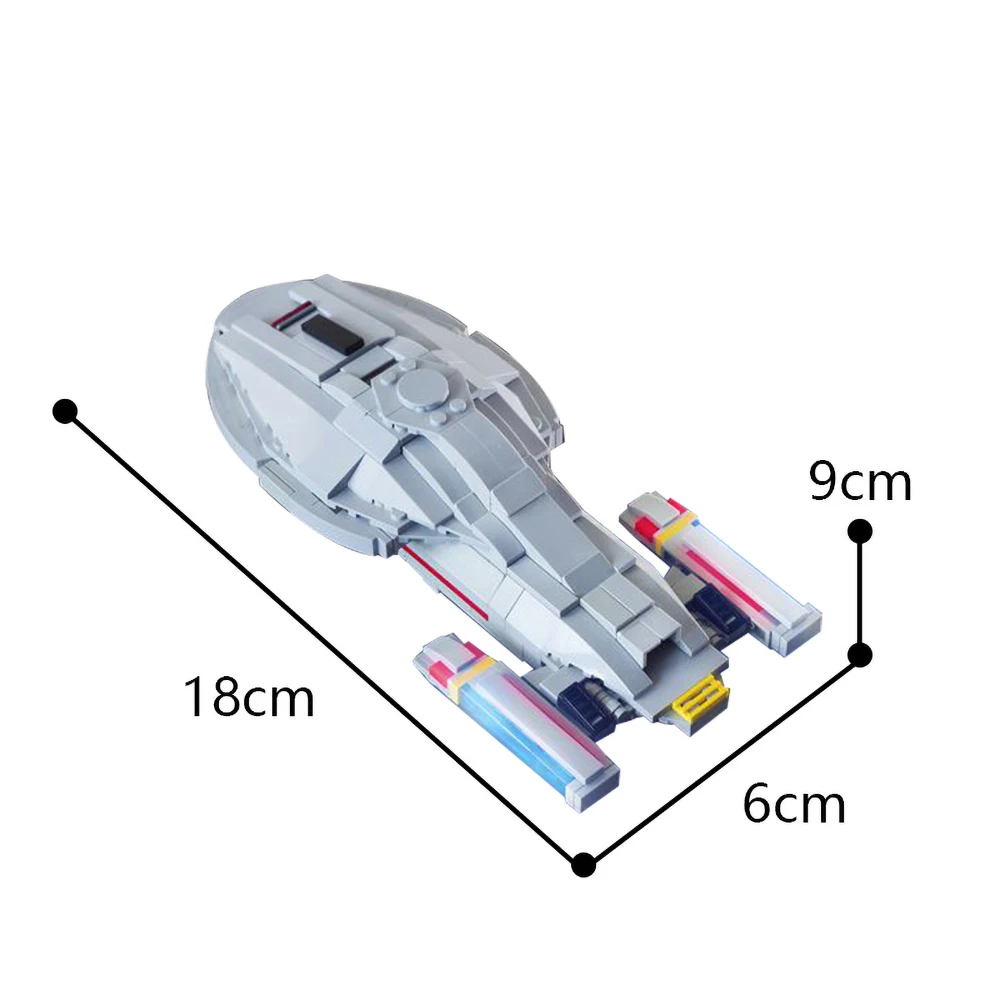 MOC-16925 USS Voyager Trek Space Star Series строительные блоки кирпичи для сборки конструктор детей