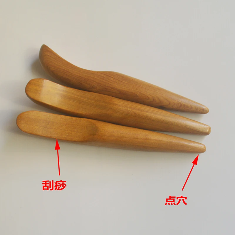 Деревянный массажер для ног CN Herb деревянная рукоятка массажа бесплатная