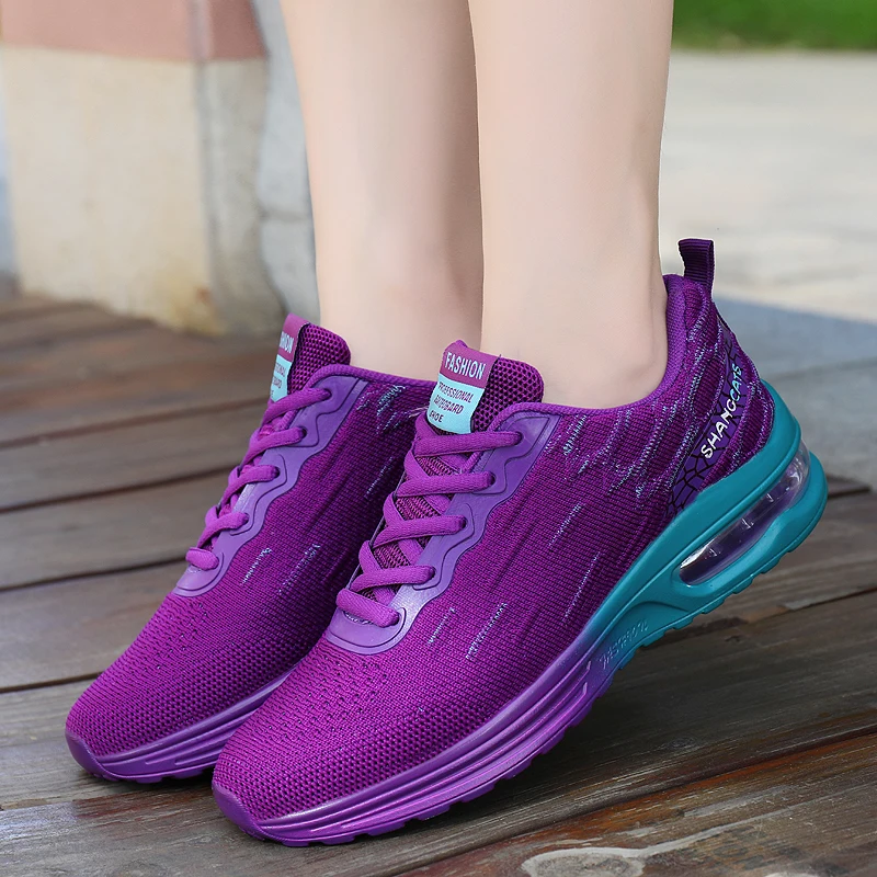 Осенняя спортивная обувь женские кроссовки женская для тенниса дышащая на