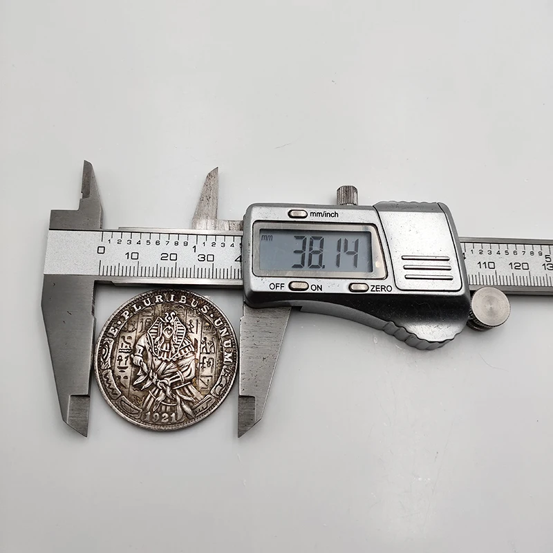 Памятная монета Хобо в США 1921 Древняя египетская мифическая покровитель один