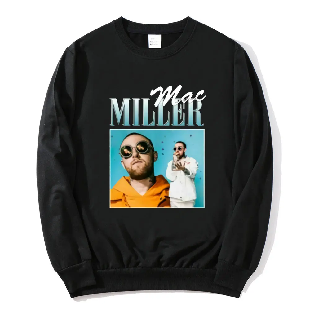

Creative Sweatshirt Mac Miller Fashion Blouse Men Sportswear Pattern Casual Unisex All-match Long Sleeve Men's Cotton Tracksuit