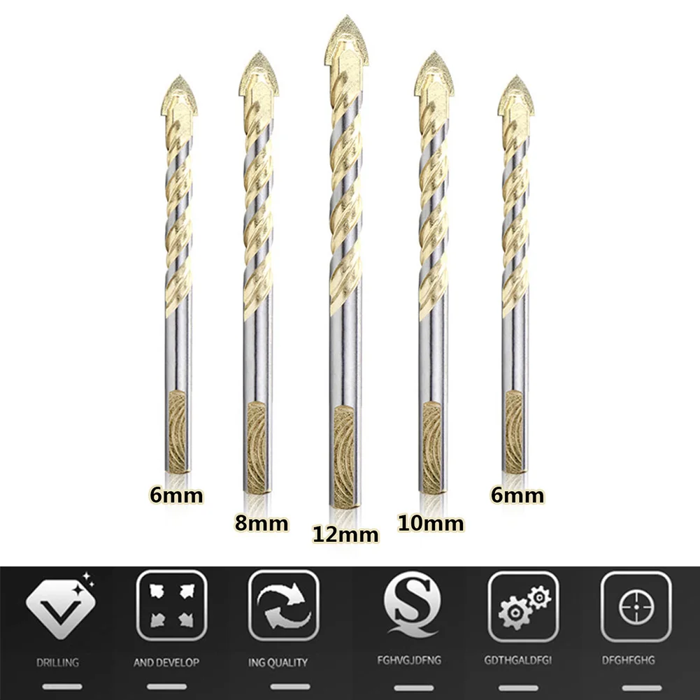 6 12 мм многофункциональные сверла керамические стеновые стеклянные пробивные