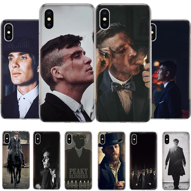

Peaky Blinders Thomas Shelby Phone Case For iPhone 14 13 12 11 Pro Max MiNi X XS XR 6 6s 7 8 Plus 5 5s SE Cover Coque Soft