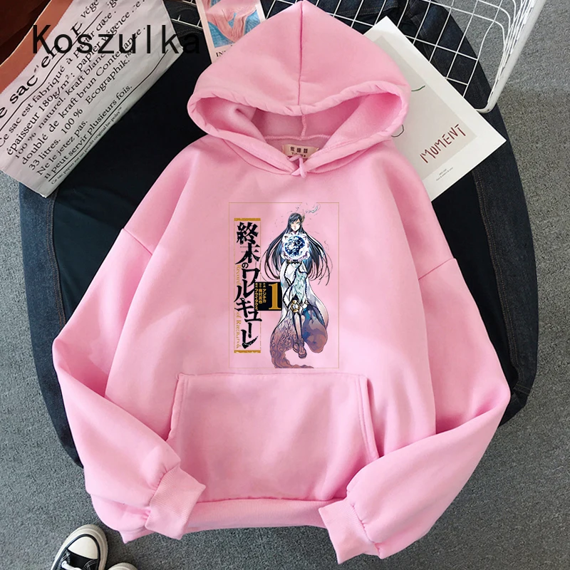 

Record of Ragnarok Anime Hoodies Oversized Vintage Sweatshirt Women/ Streetwear Hip Hop Harajuku Top Unisex Casual Basic Clothes