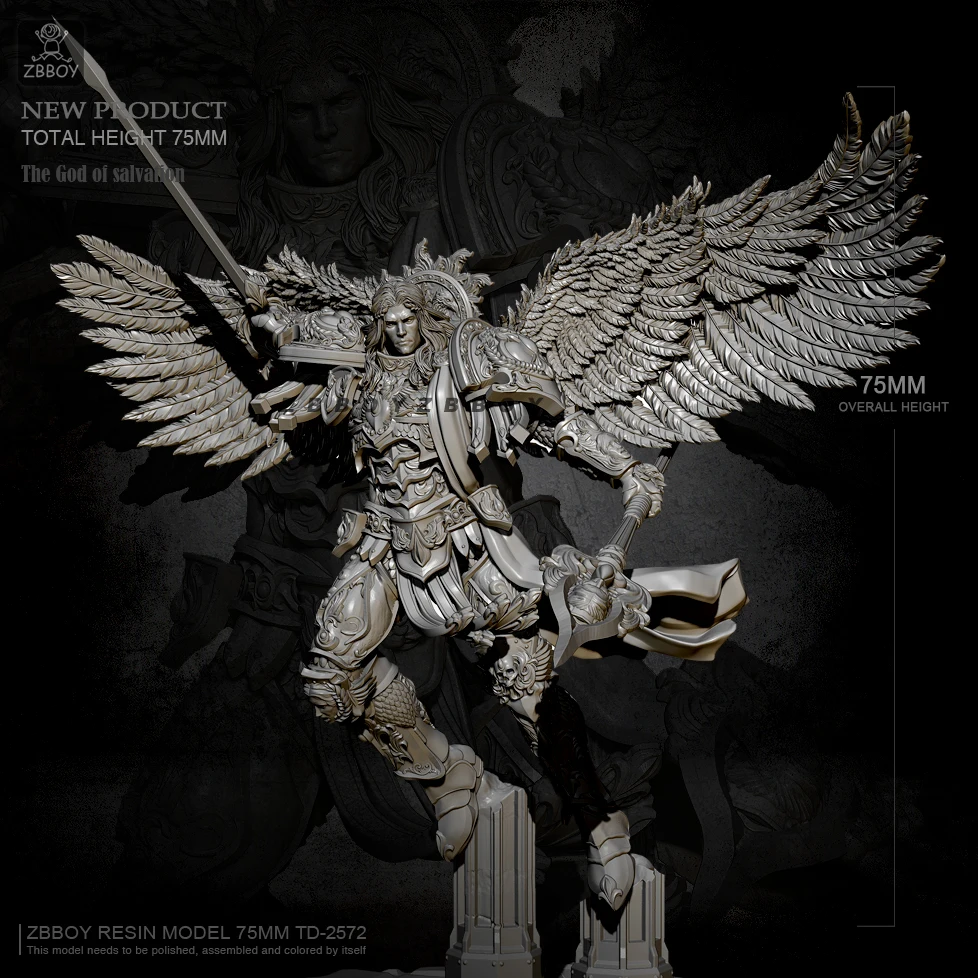 

H75mm 1/24 Resin model kits figure DIY toy self-assembled TD-2572