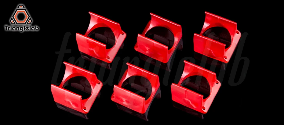 Trianglelab пользовательский кронштейн вентилятора для E3D V6 радиатор для E3D hotend кронштейн вентилятора радиатора для 3d принтера экструдер V6 prusa I3