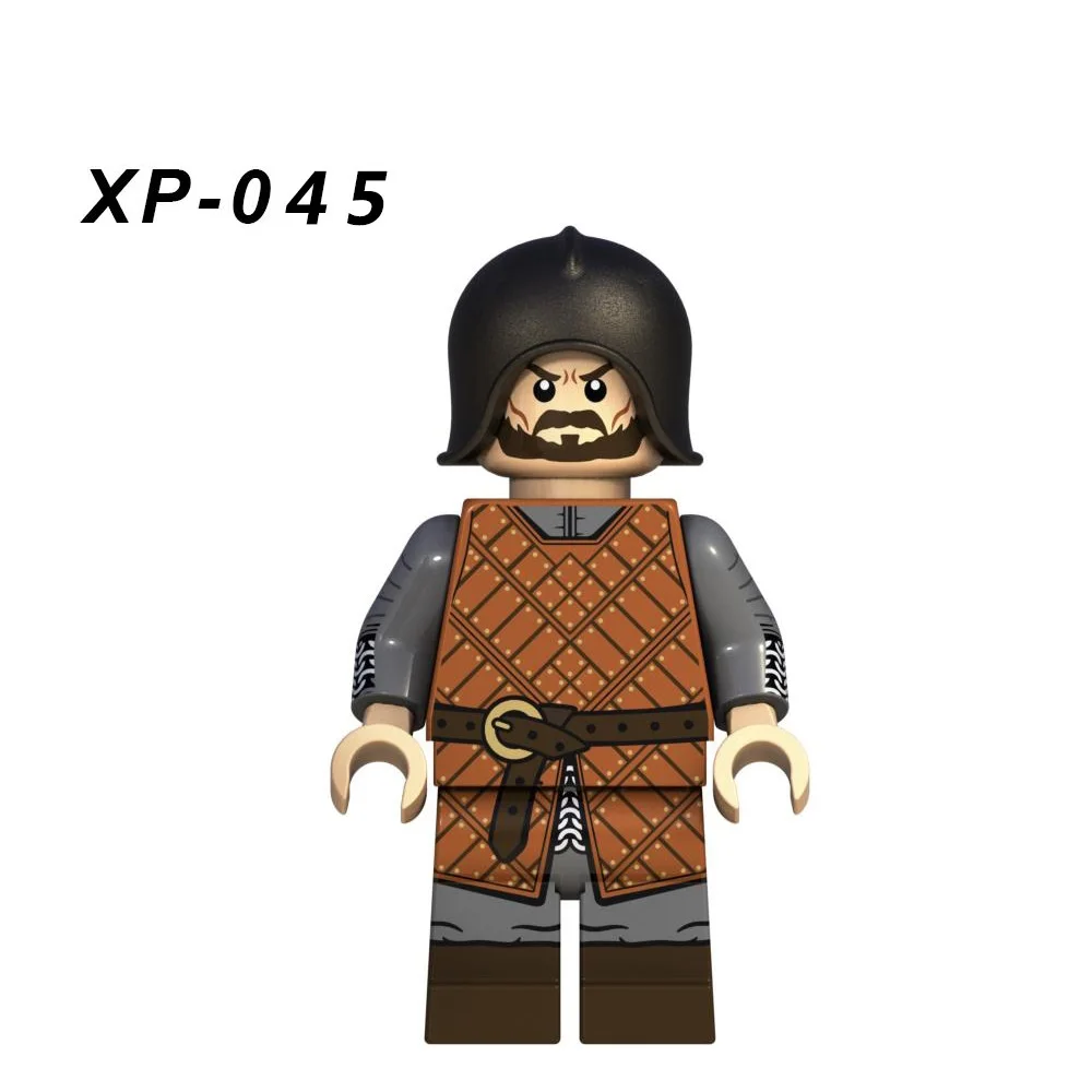 LegoING Игра престолов действие миниатюрный Эддард Старк копье пехота Playmobil