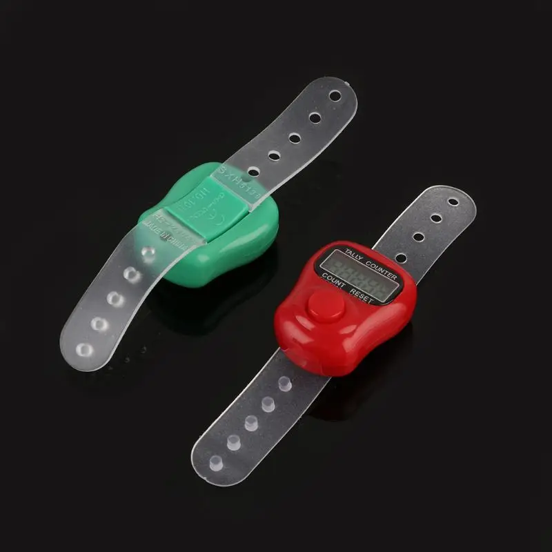 Мини счетчик стежков и рядов электронный цифровой с ЖК дисплеем для шитья