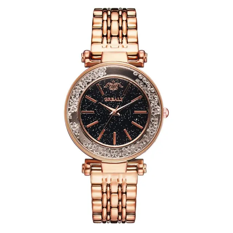 

Женские кварцевые часы из нержавеющей стали с японским механизмом