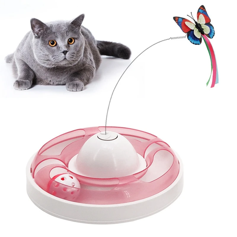 

Игрушки для кошек для домашних животных интерактивные котята игрушки роликовые треки Весенняя игрушка для домашних животных с мячиками дл...