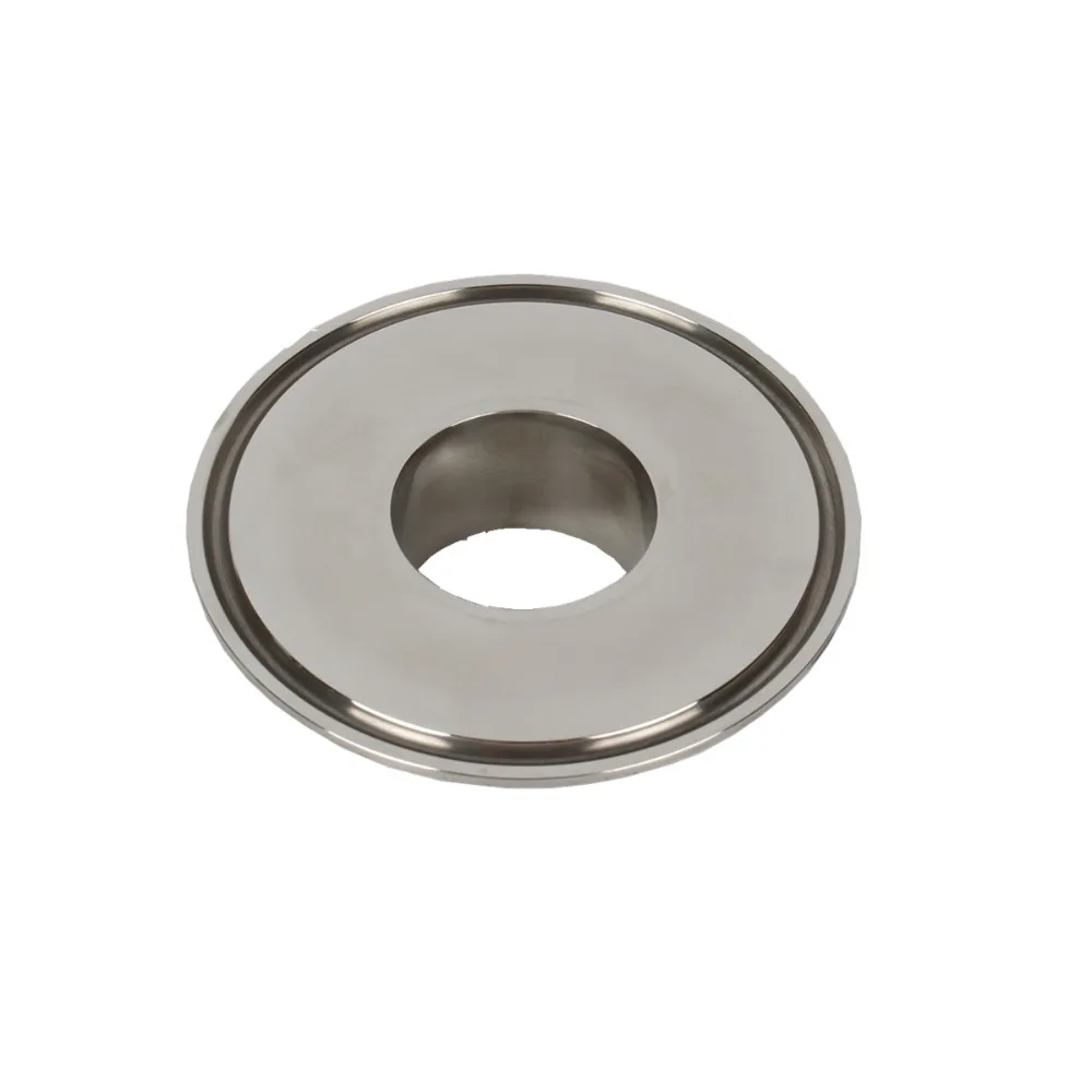Торцевая крышка OD64mm x 3 &quotOD91mm короткий трехзажимной редуктор. Санитарная сталь 304.