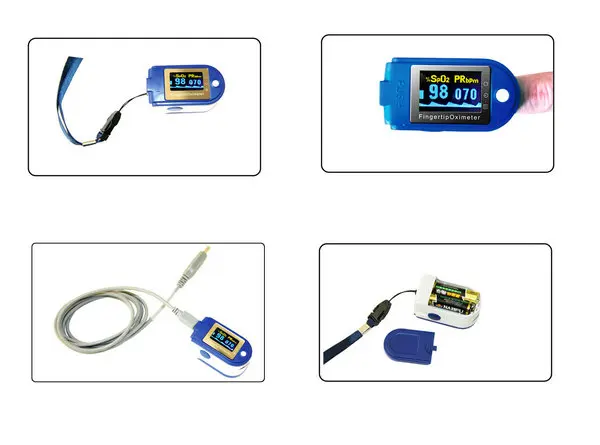 CONTE CMS50D+ Fingertip Pulse Oximeter Spo2 Monitor +PC Software 24Hours Free Shipping |