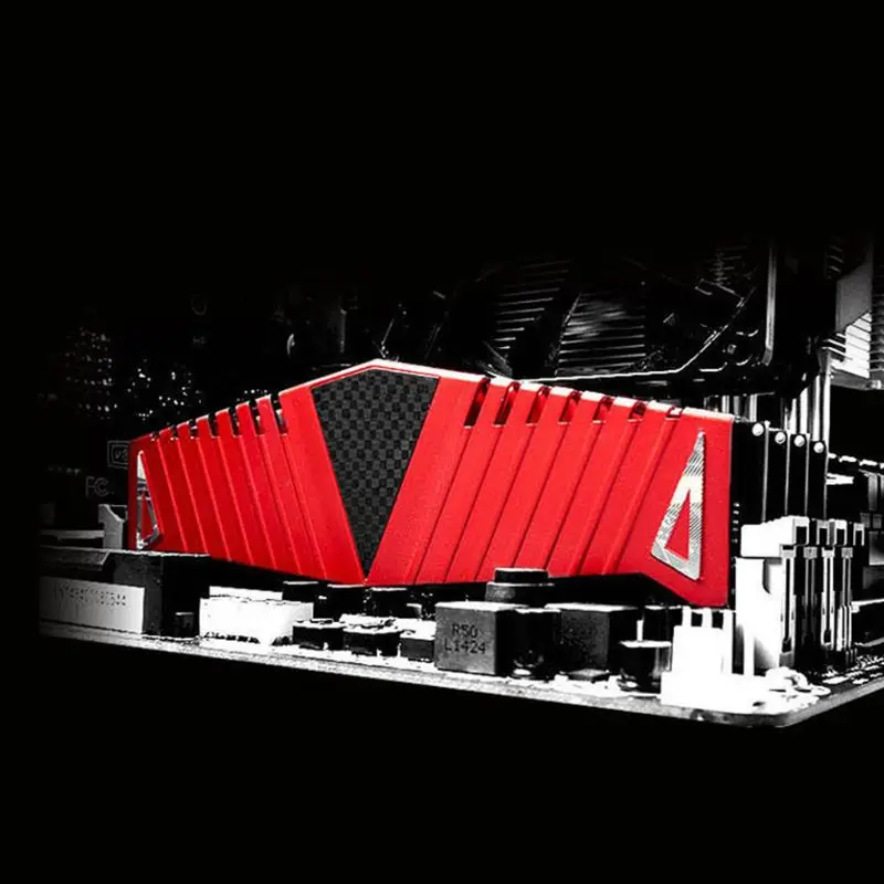 Радиатор охлаждающий для настольной памяти DDR2 DDR3 DDR4 1 комплект | Компьютеры и офис