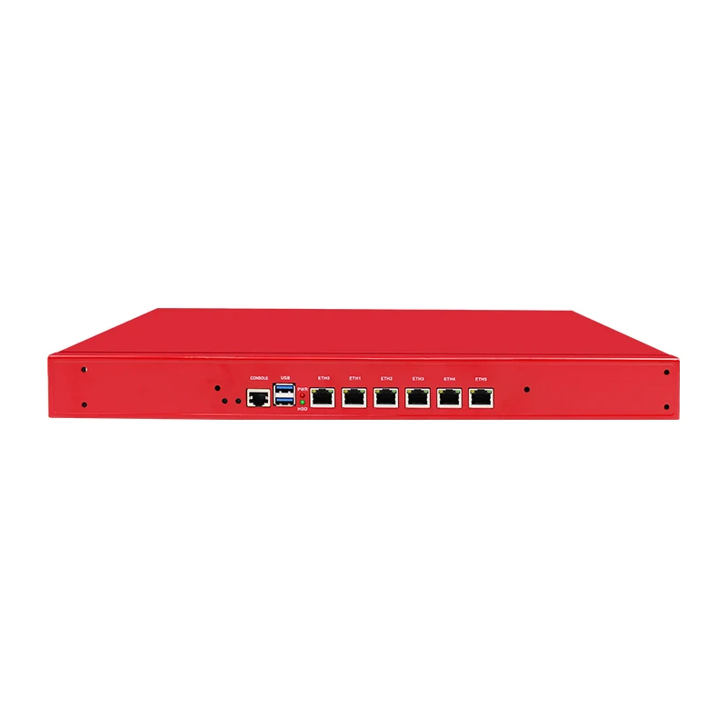 Мини-маршрутизатор Core I7 7500U/I5 7200U/I3 7100U pfsense 1U 6 гигабитных Lan-роутеров поддержка AES NI