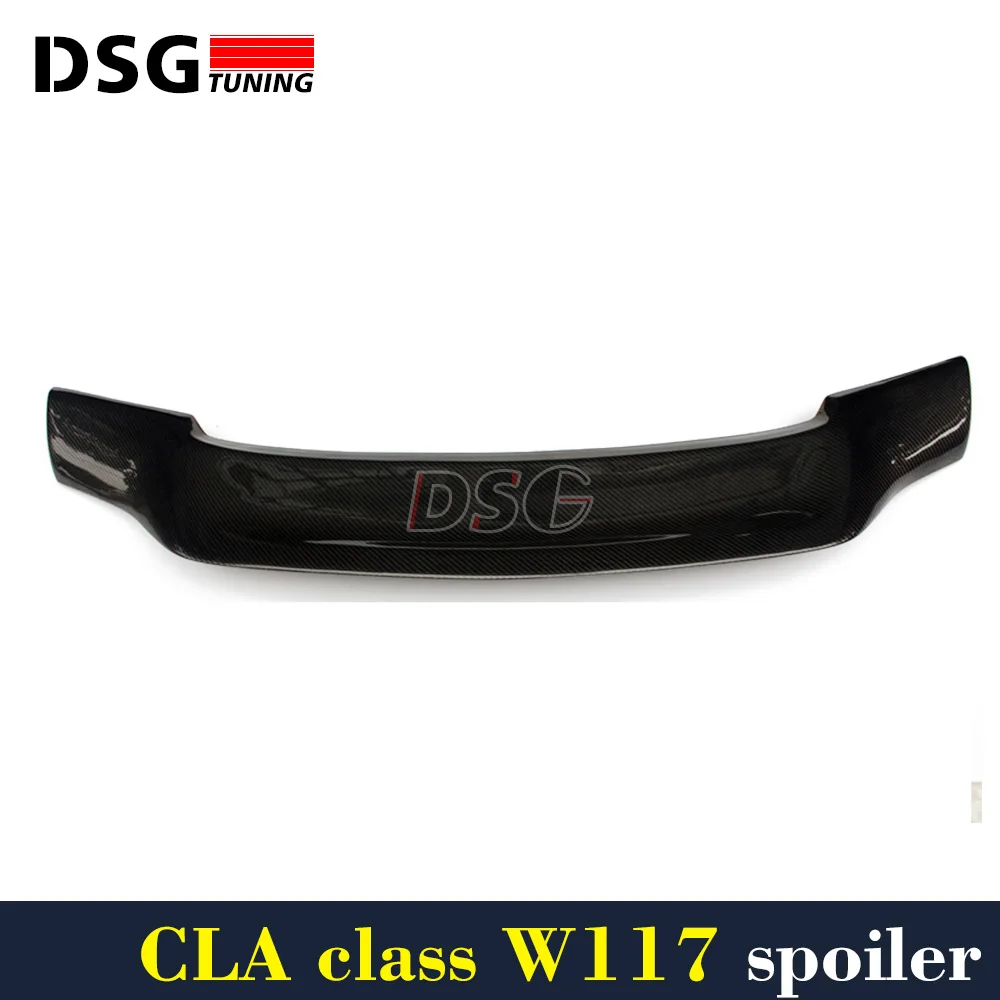 Задний спойлер из углеродного волокна Ducktail High-Kick для CLA Class W117 C117 2013 - 2019 CLA45 CLA200 CLA250