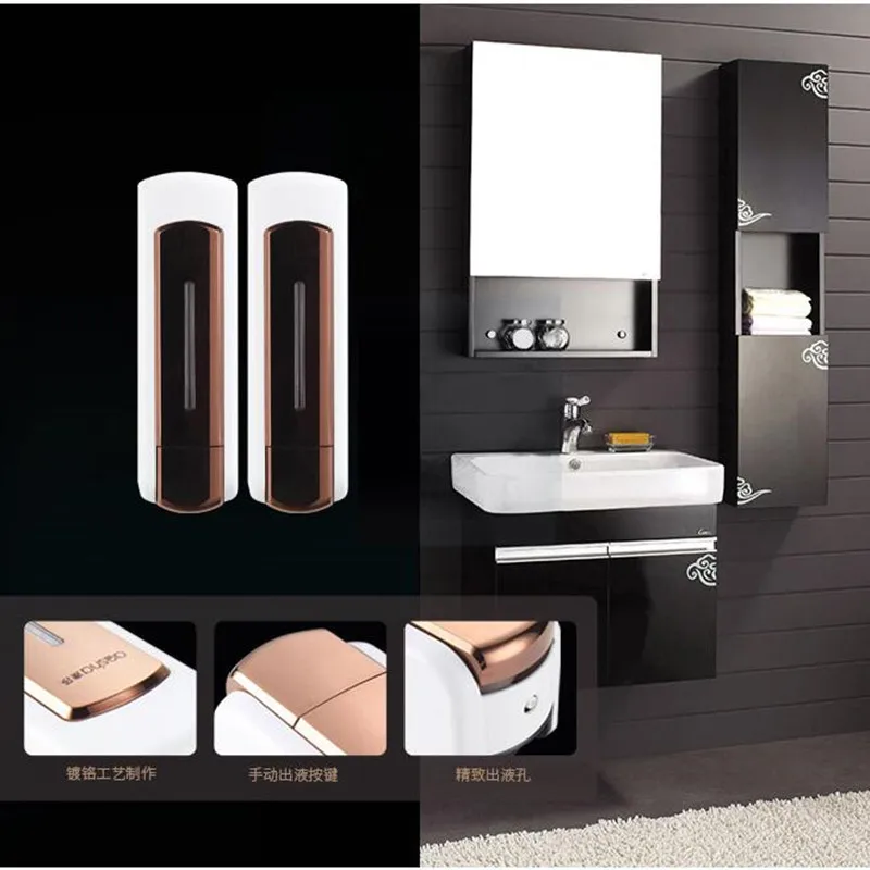 Дозатор жидкого мыла для ванной дозатор шампуня 350 мл настенный товары отеля|shower