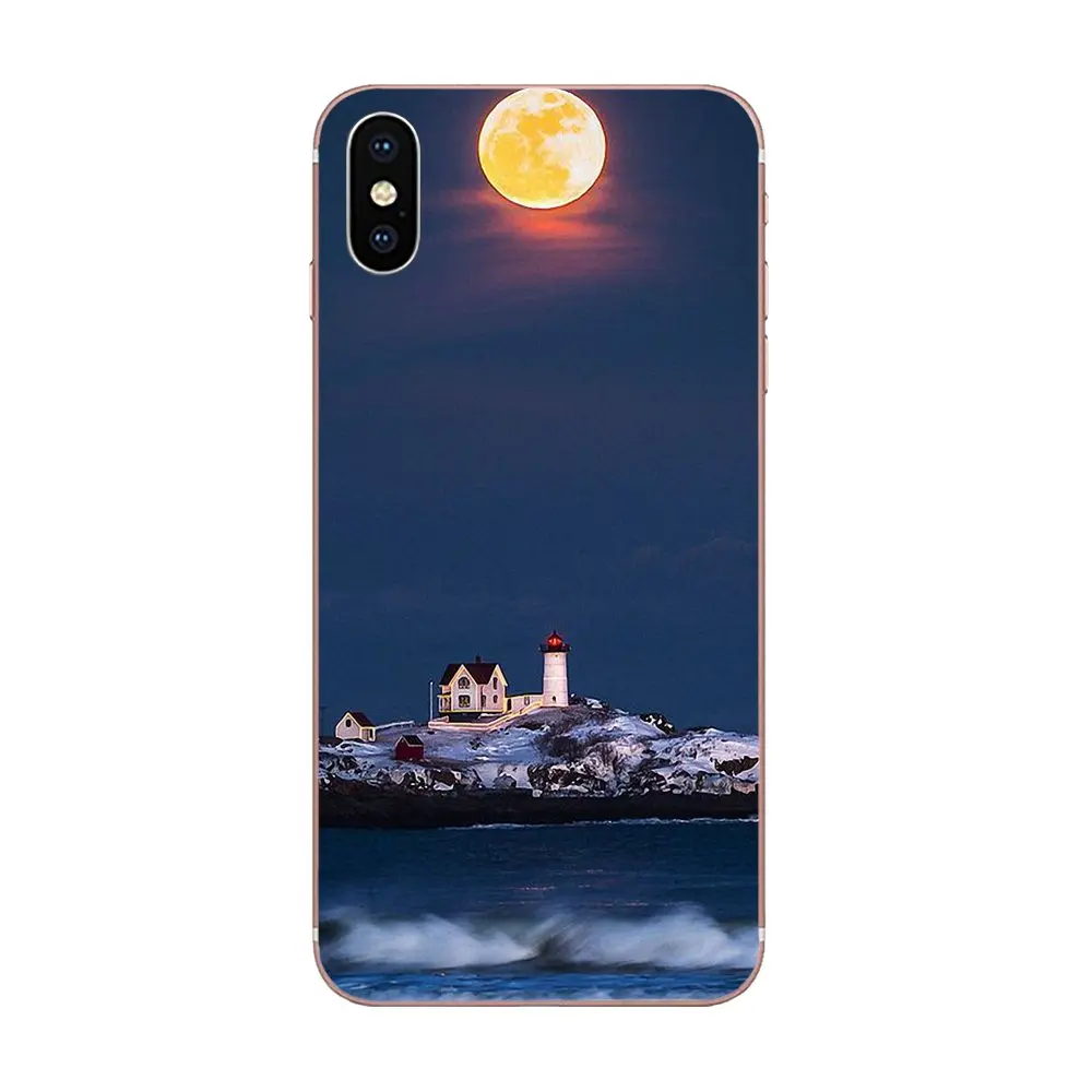 For Sony Xperia Z Z1 Z2 Z3 Z4 Z5 compact Mini M2 M4 M5 T3 E3 E5 XA XA1 XZ Premium TPU Screen Protector Beautiful Moon | Мобильные