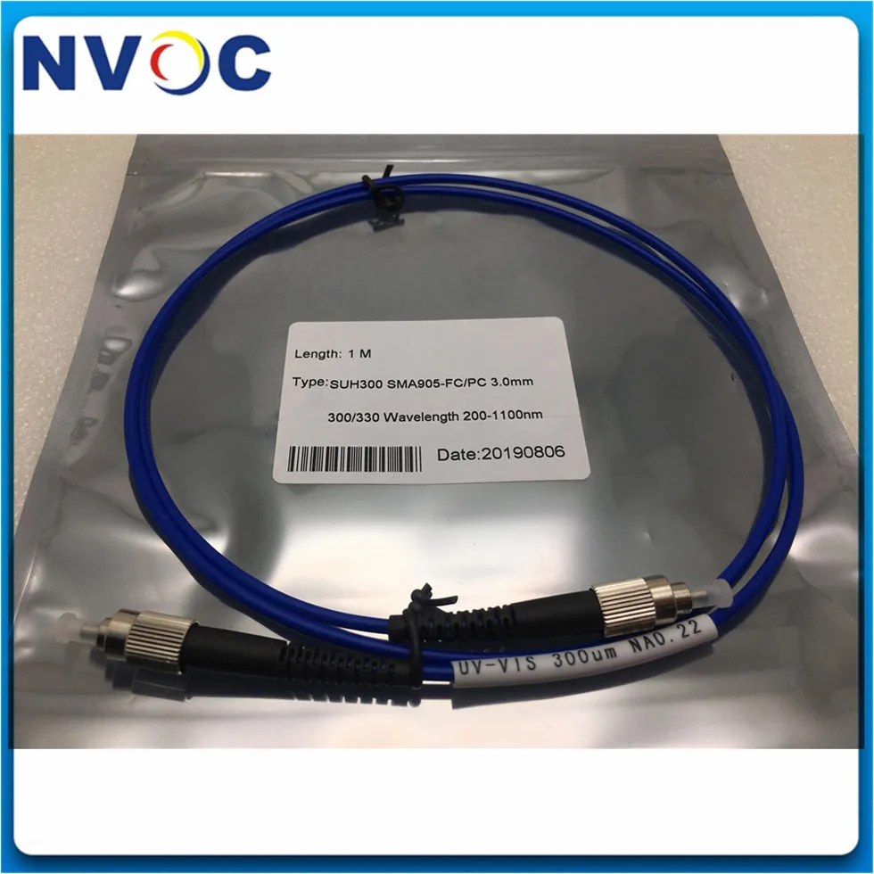 FC/SC/ST/SMA Metal Ferrule Multi Mode Simplex1M 300um Armored Ultraviolet Light Optimized Silica Fiber Optical Patch Cord | Мобильные