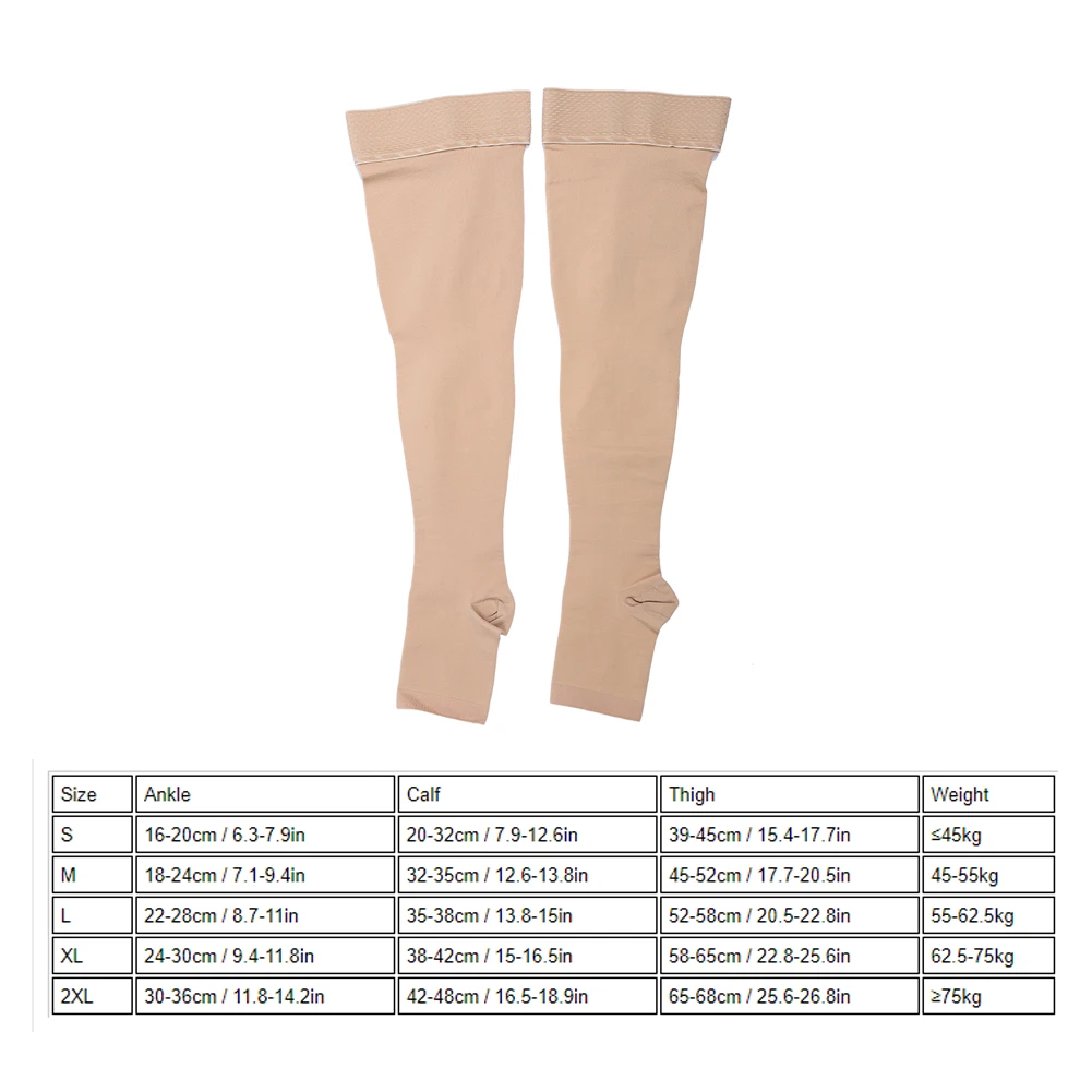 Сжигать жир Компрессионные носки Для женщин тонкий спальный Красота ноги