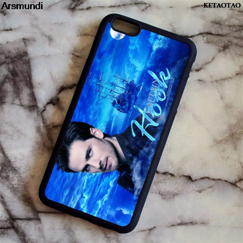 Чехлы KETAOTAO Once Upon a Time Captain Hook для телефонов iPhone чехлы 5 6 6S 7 8 Plus X чехол из мягкого ТПУ