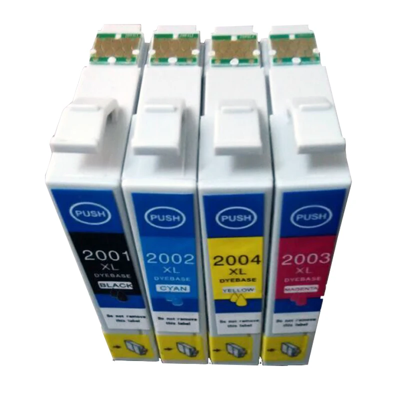 Бесплатная доставка совместимый чернильный картридж T200 XL T2001 T2002 T2003 T2004 для EPSON